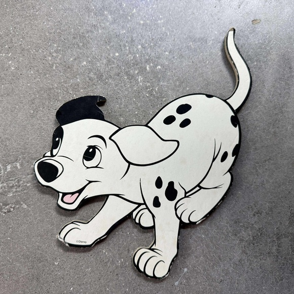 DISNEY 101 DALMATIONS PRESSBOARD WALL DECOR COMPLETE SET - Picture 3 of 6